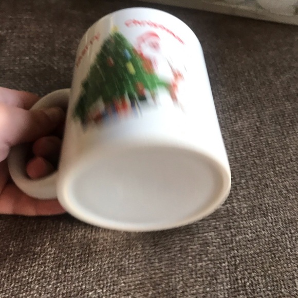 NWOT Merry Christmas Mug (Santa, Tree) - Picture 3 of 3